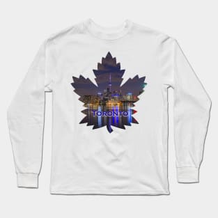 Toronto Maple Leafs Skyline Long Sleeve T-Shirt